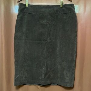 Monroe & Main Chocolate Pencil Skirt